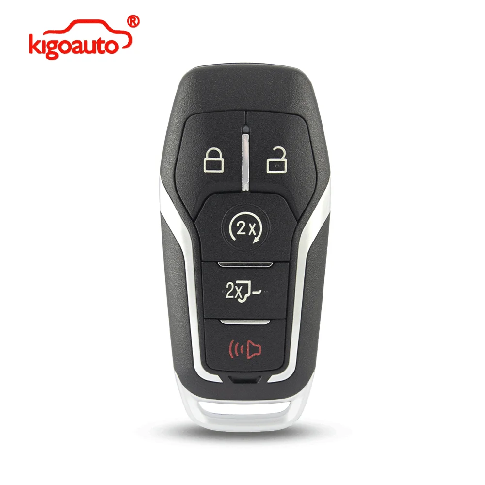

kigoauto smart key case 5 button for Ford F-150 F-250 2015 2016 2017 FCC M3N-A2C31243300