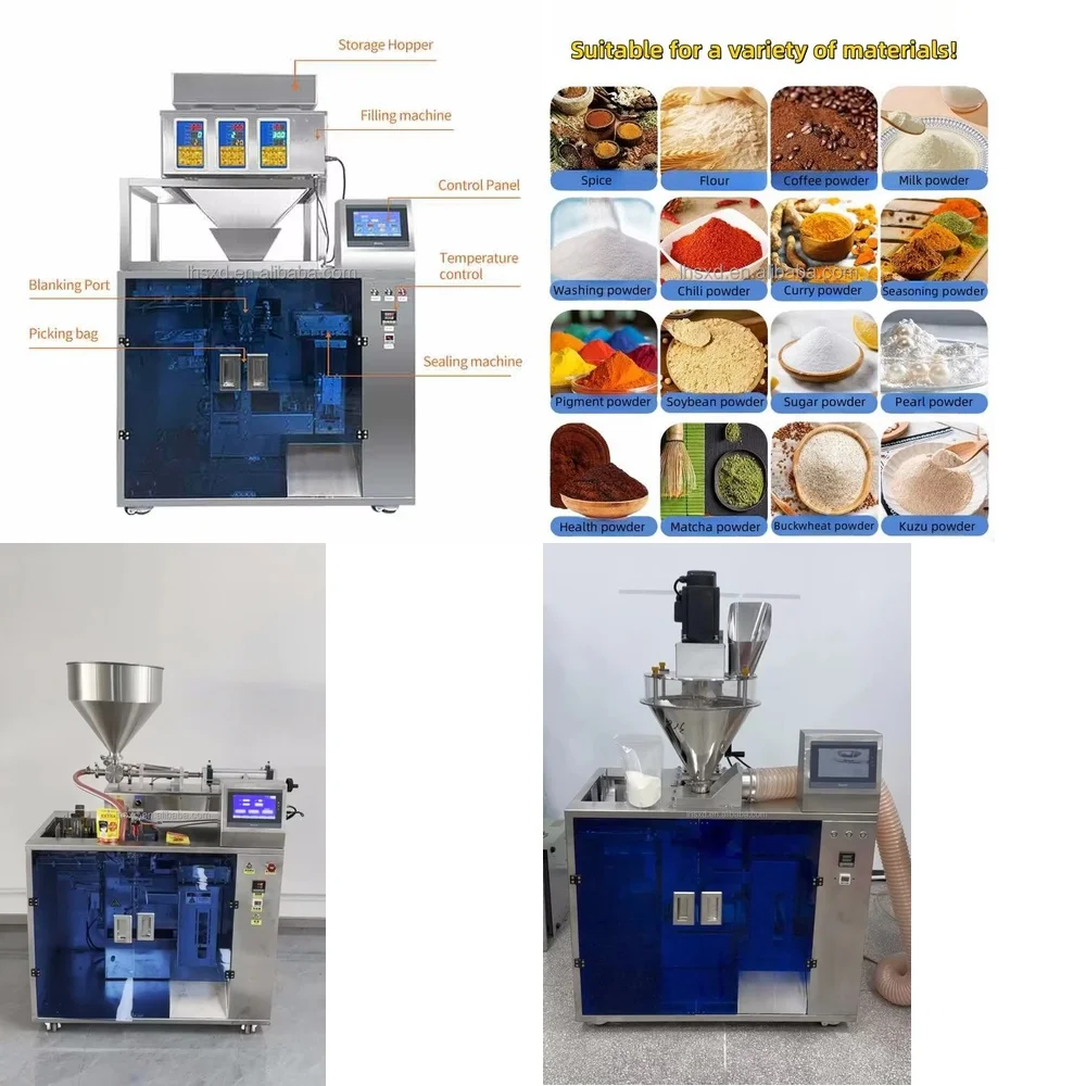 Industrial Laundry Powder for Standing Pouch Packaging and Buckle Bag Filling Machines Granular Detergent Powder for