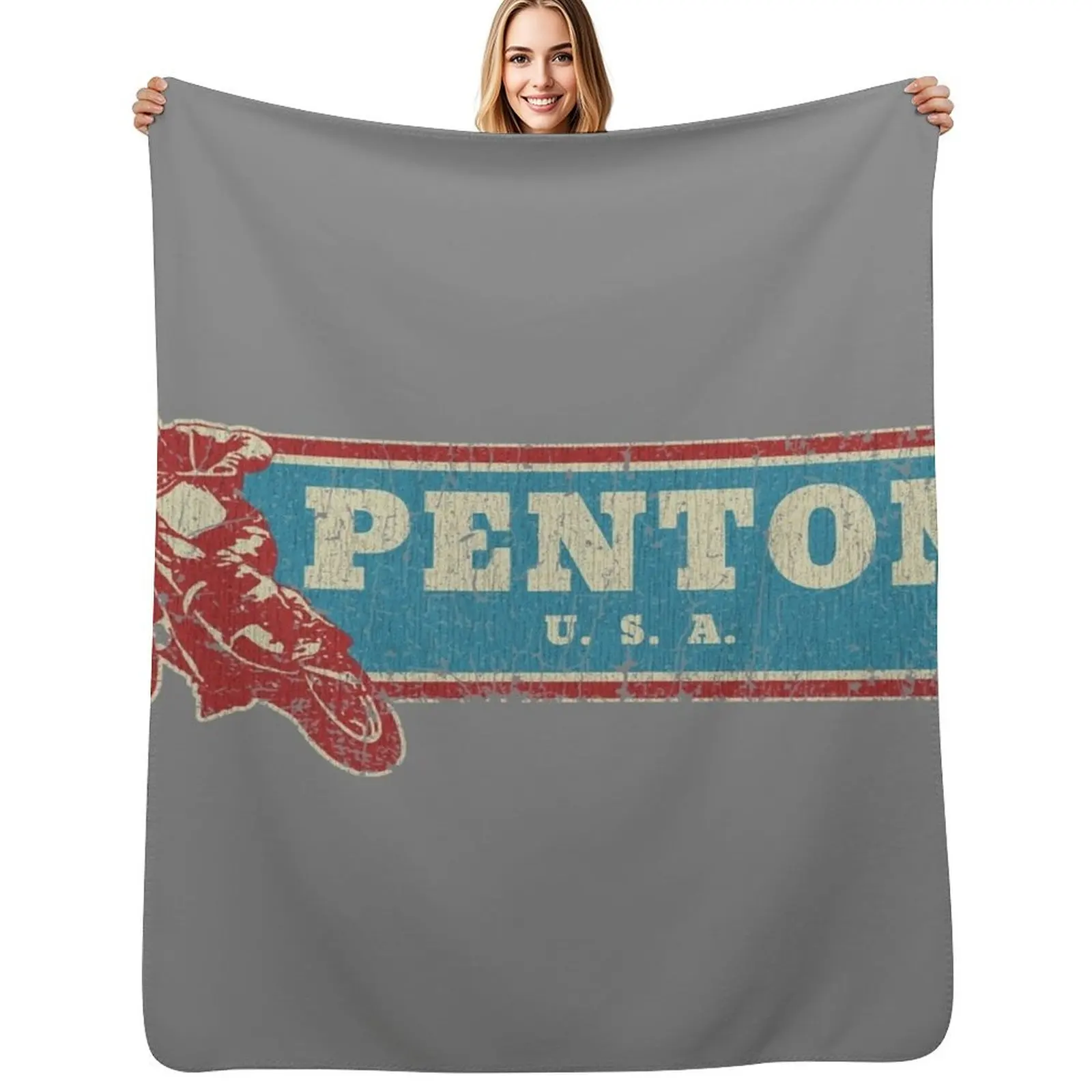 Penton U.S.A. 1968 Manta suave para aire acondicionado, para oficina y hogar
