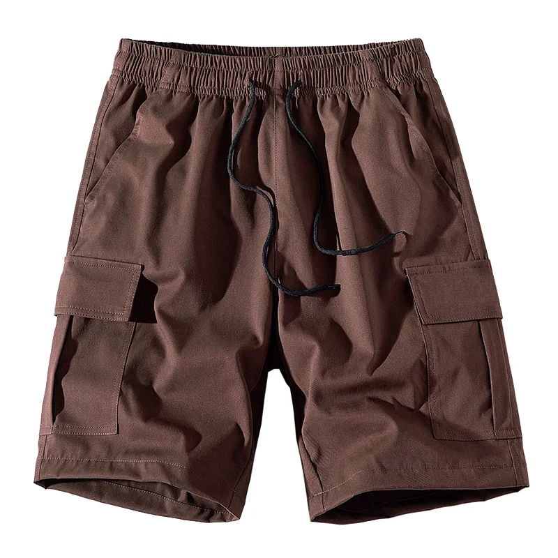 Trendy Cargo Shorts for Men, Casual Loose‑Fit Thin 5‑Inch Shorts, Multi‑Pocket, Wear‑Resistant Outdoor Summer Shorts