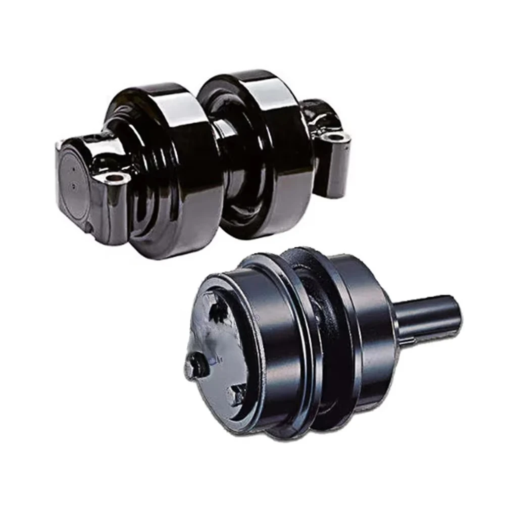 أجزاء آلات البناء مكونات الهيكل السفلي للحفارة مع أسطوانة جزء سبلاين المسننة