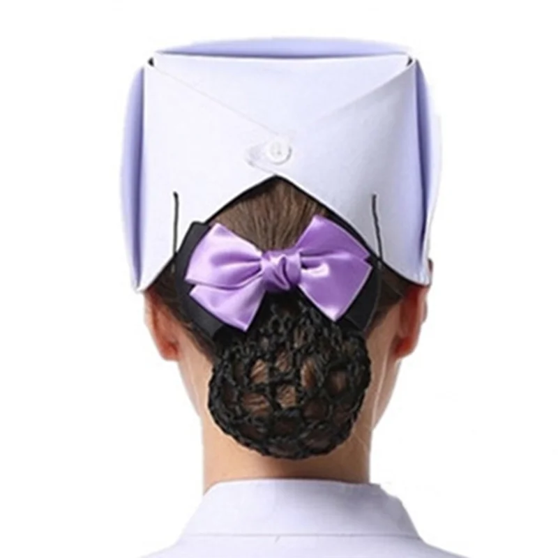 A99TNurse Hat Headband Nurse Cap Costume for Nursing School Ceremony,Pinning Ceremony(White)