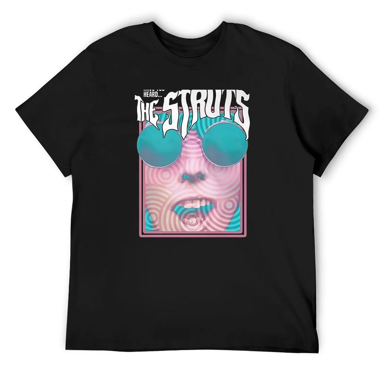 fund the struts warped the struts tour modern T-Shirt plus size clothes Short sleeve tee mens shirts graphic tee