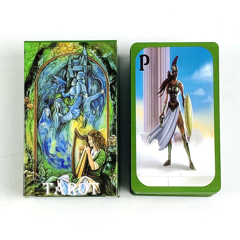 

New Tarot Cards Family Gathering Leisure Game Cards Prediction Divination Board Cards, Ideal For Travel, Meditation & Spiritual