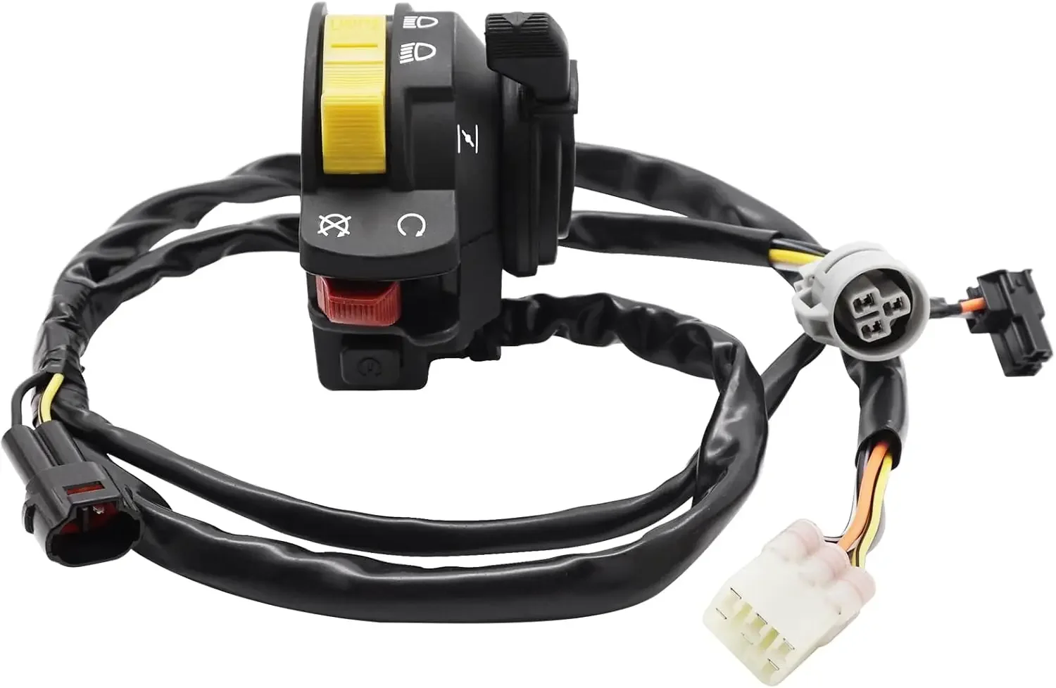 Left Handlebar Switch Start Stop Kill Headlight for Suzuki LTZ400 QuadSport Z 400 2003-2004 37400-07G90 37400-07G11 37400-07G10