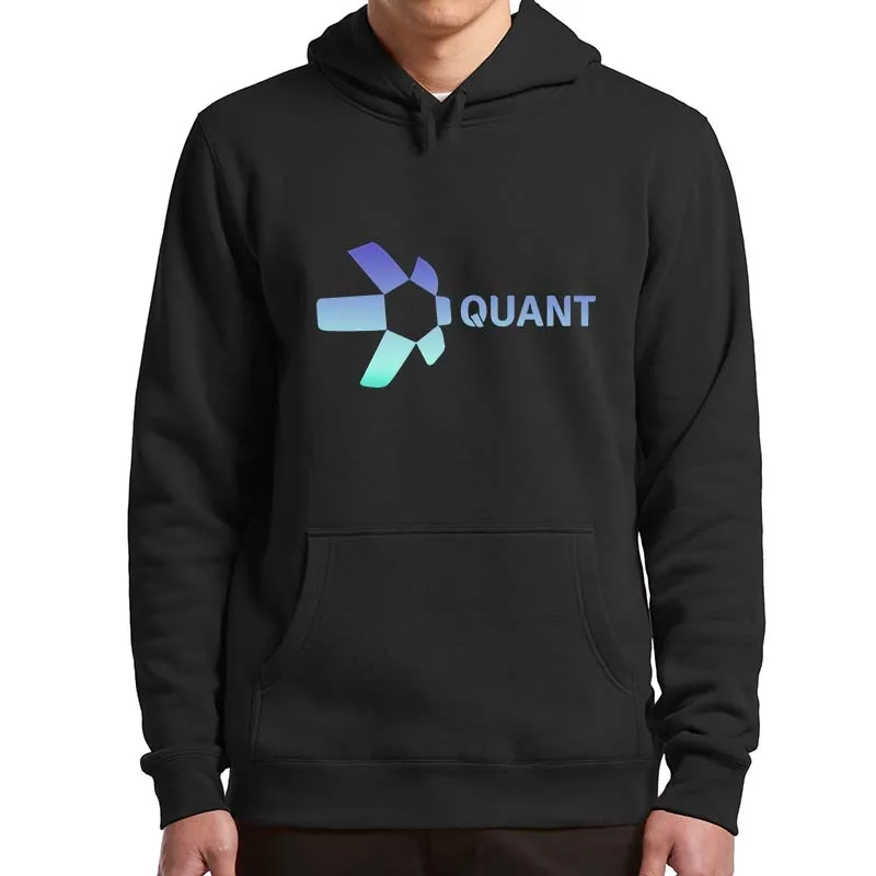 Quant Crypto Sweatshirts Cryptocurrency QNT Coin Token Classic Men's Hoodies Long Sleeves Asian Size Pullover Clothing