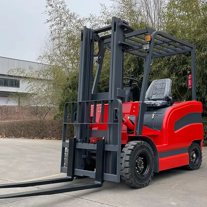WGZN Powerful 1.5Ton Forklift 5KWAC Motors Logistics Yard Forklift