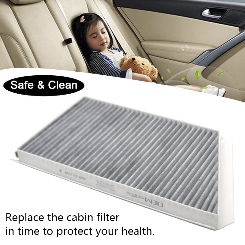 Pollen Cabin A/C Air Filter For Benz C-Class W203 CL203 2001 - 2007 C 200 220 320 CDI 180 230 350 OM611.962 M112.961 OM646.963