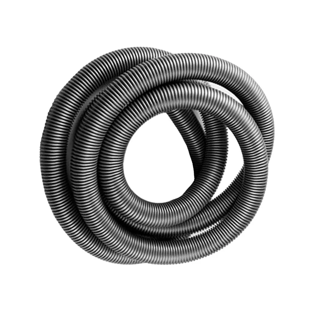 Vacuum Bellows Hose Flexible Threaded Pipe Tube 1M Long 28mm Inner Dia Universal Vacuum Cleaner Hose