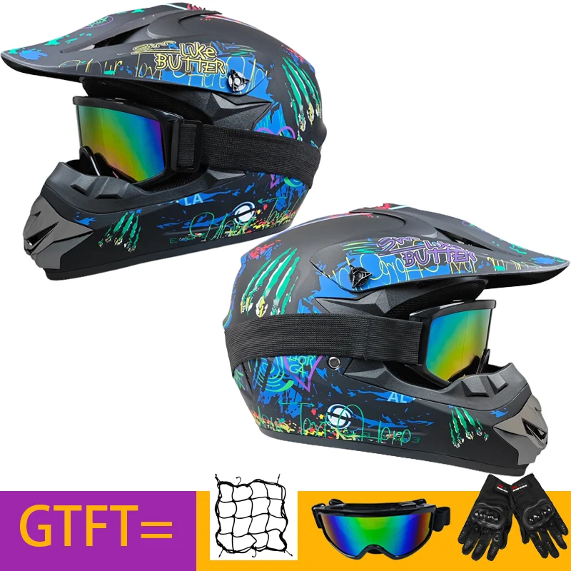 Motorcycle Protective Helmet System Helmet Full Face Helmet for Men And Women