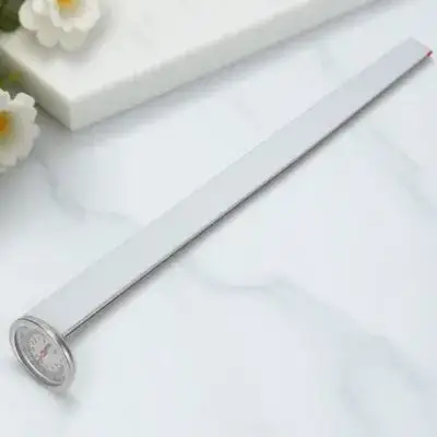 

Stainless Steel Soil Thermometer 50cm Probe -10 to 100°C Long Stem for Gardening Greenhouse Plant Use Compost Meter