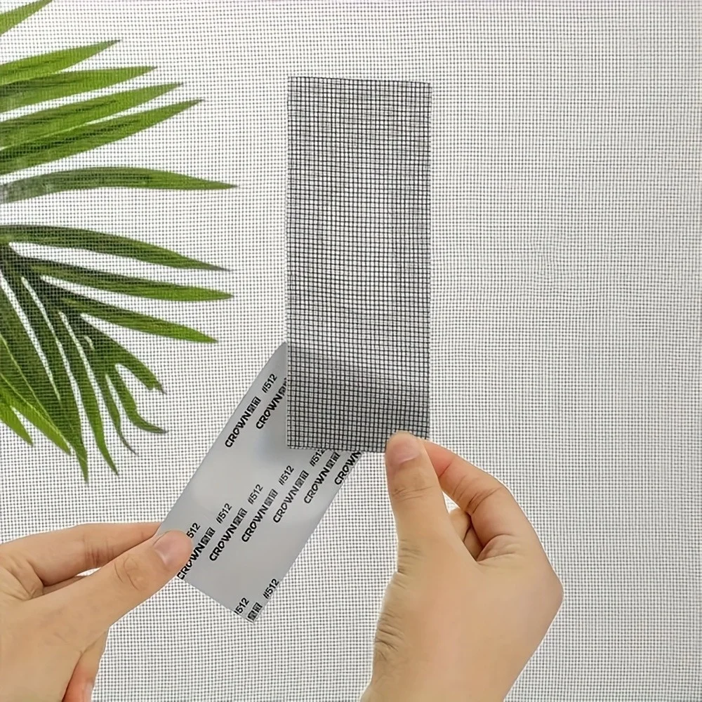 Mosquito Net Windows Anti-Mosquito Mesh Easy-to-Apply Waterproof Window Screen Repair Tape Self-Adhesive Mesh Patch