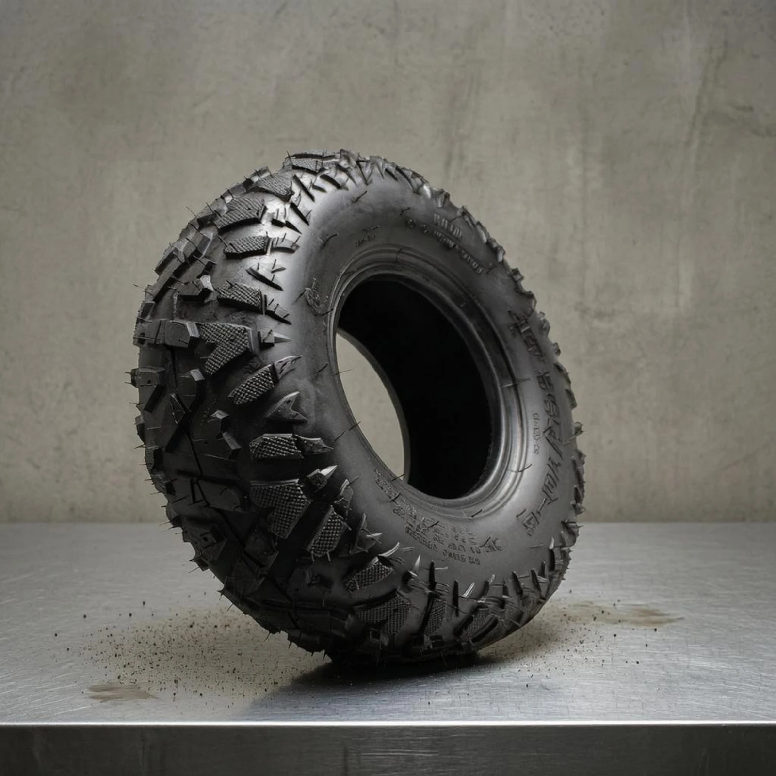145 70 6 Tubeless Tire 330 Mm Diameter 145/70-6 Tire Outdoor Vehicle Part Rugged Black