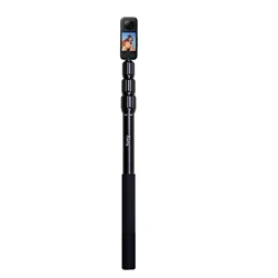 TUYU Telescopic Adjustable Invisible Aluminum Alloy Selfie Stick Monopod for Insta360 X3 GoPro Hero 12 11 DJI Camera Accessories