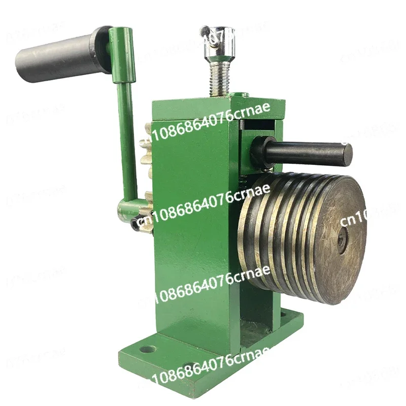 

Mini Bracelet Round Hand Cranking Machine Rolling Mill Machine Assembled Jewelry DIY Tools & Equipments