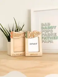 Father's Day Photo Magnet Photo Frame Magnet