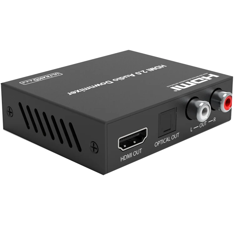 

HDMI 2.0 to HDMI with Audio HDMI 18Gbps extractor Support YUV4:4:4 ,3D