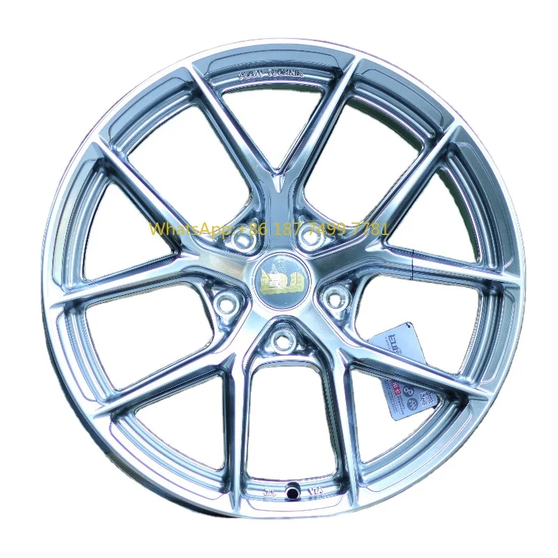 

18 Inch Flow Forming Wheels Light Weight PVD Black Coating Universal Car Upgrade Modified High Quality Alloy Rims
