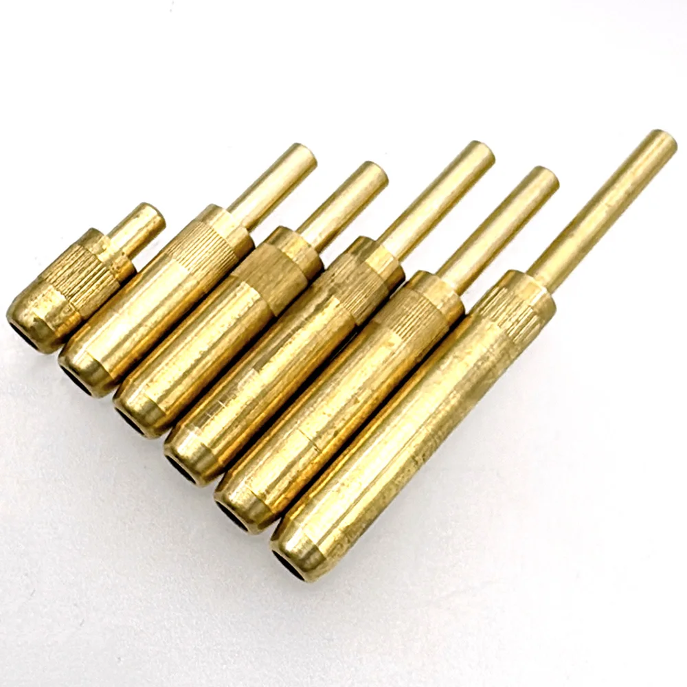50pcs15-50mm 5.5mm Diameter Telescopic Spring Thimble Probe Locating Copper Pins & Copper Nails For Bakelite Blister Sealer Mold