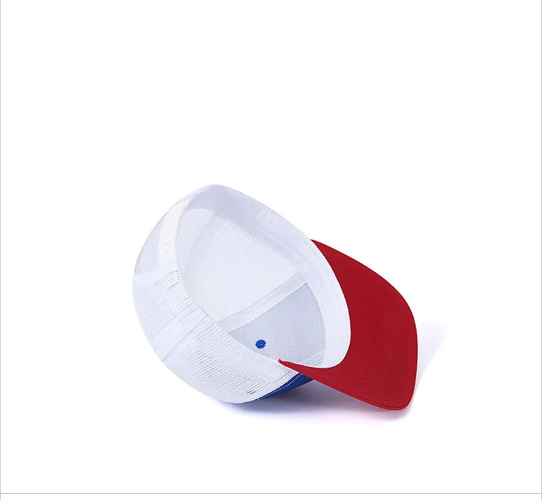 Benutzerdefinierte Stickerei Logo Baseball Cap Sommer zerbrechliche Netz leere Truck Caps Männer Frauen Text Brief Richardson Hüte individuelles Logo – Detail 13