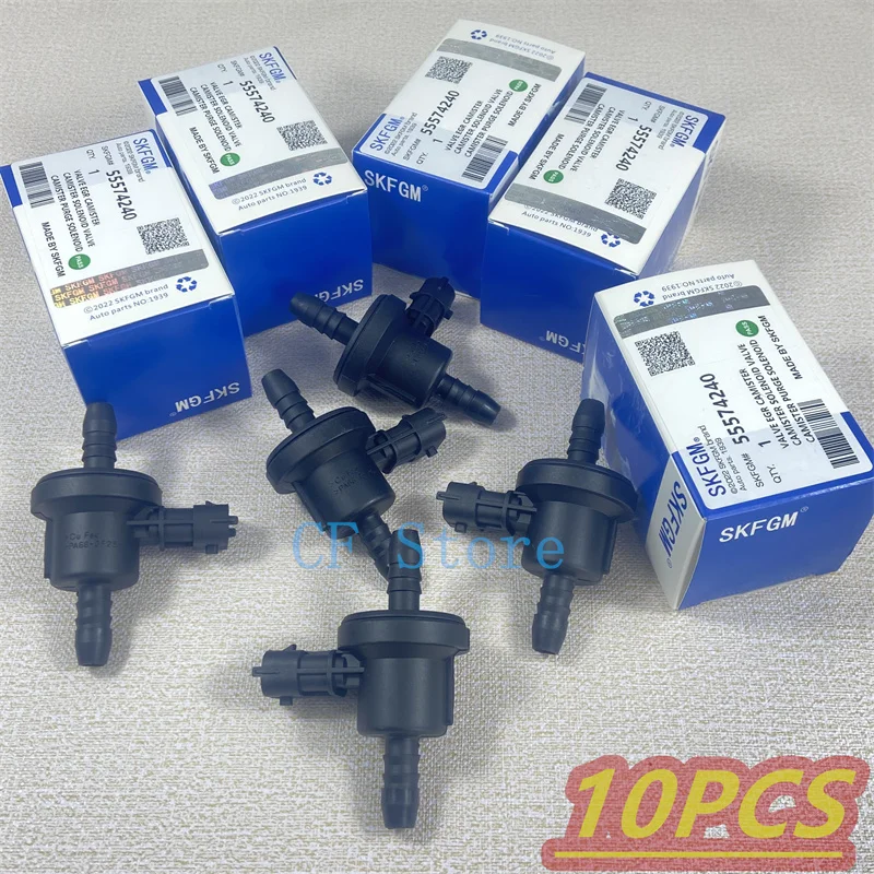 

10PCS Vacuum Valve Solenoid 55574240 55353802 0280142430 For Chevrolet Cruze Aveo Trax Orlando Opel Astra Corsa Insignia Vectra