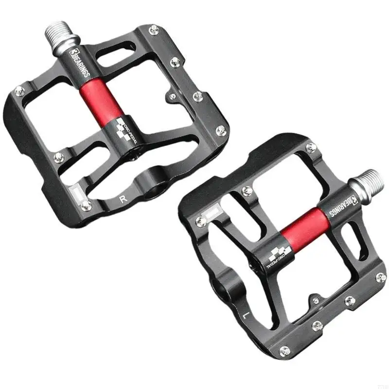 

77HF Bicycles Pedal Light Weight Aluminium Steel Bearing Bicycles Pedals Road Pedals Waterproof Bicycles Parts