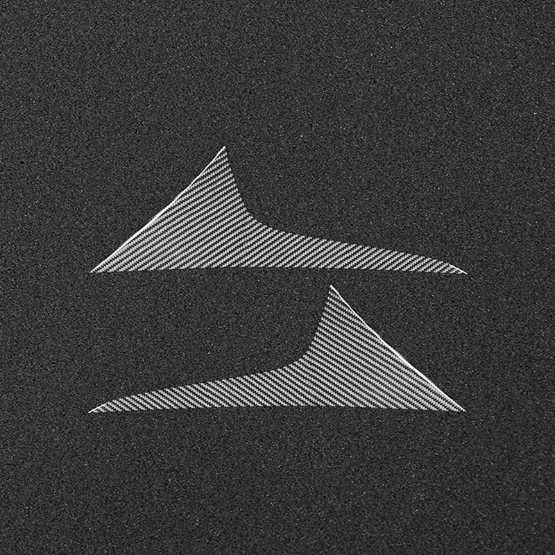 Carbon Fiber For Ford Mustang Mach-E 2021-2024 Car Window Rear Side Cover Trim Sticker Accessories