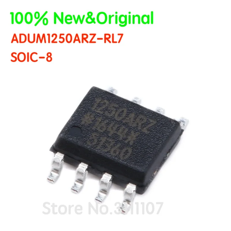 

ADUM1250ARZ-RL7 SOIC-8 ADUM1250 Hot-plug Bidirectional I2C Isolator IC Chip 100% New&Original