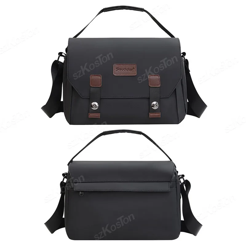 Torba na lustrzankę cyfrową Nylonowa torba na ramię Etui na aparat Przenośny fotograf do Sony Nikon Canon Panasonic Sprzęt Torba na ramię