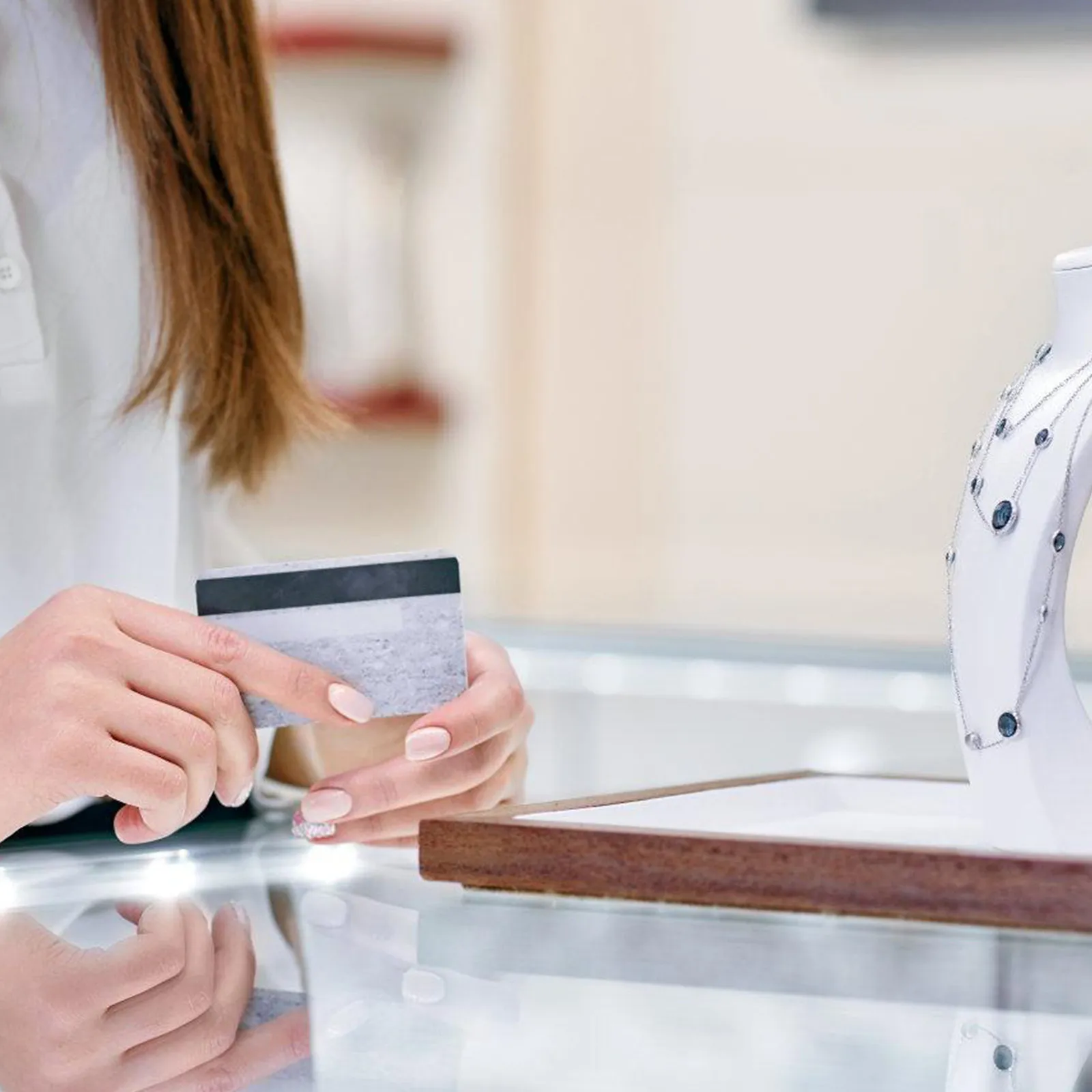 

LED Spotlight High Showcase Light Brightness for Jewelry Showcase Exhibition Display Mall Spotlight Glass Lighting