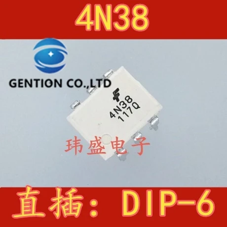 

10 шт. 4N38 4N38M DIP-6 световая муфта в наличии 100% новая и оригинальная