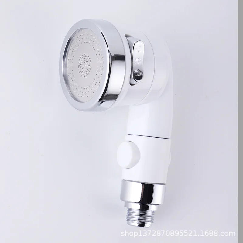 ABS Plastic Portable Three-Function Hair Salon Shower Head with On/Off Button for Shampoo Chairs