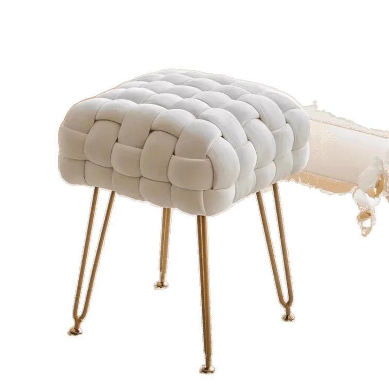 

Dressing makeup stool light luxury premium bedroom home makeup manicure Internet celebrities ins makeup stool Nordic girl heart
