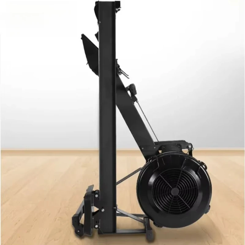 Factory Cardio Air Rower Iron Adjustable Resistance Foldable Seated Rowing Machine High Quality Home Gym Use