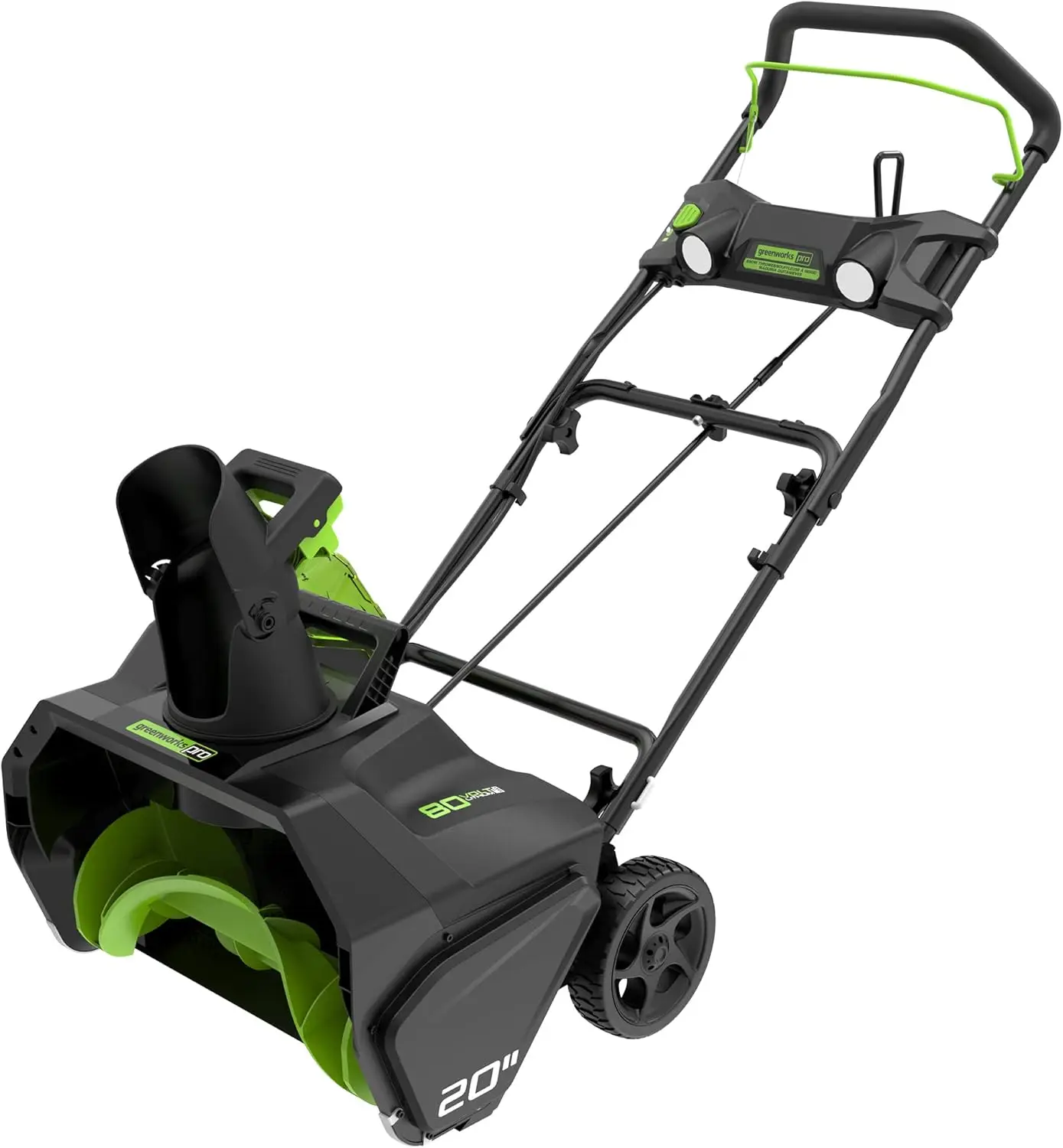 

Greenworks 80V (75+ Compatible Tools) 80 Volts 20” Brushless Cordless Snow Blower Tool Only