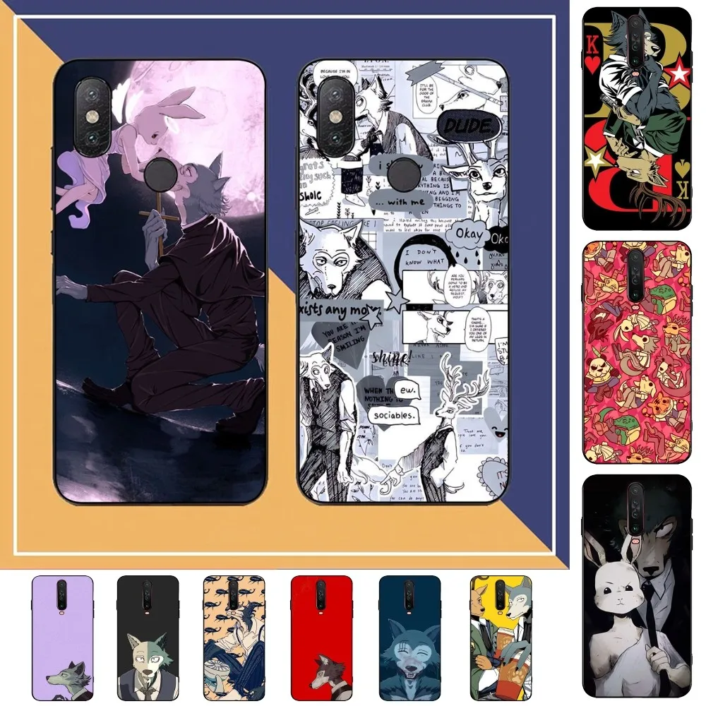 Anime BEASTARS Phone Case For Redmi Note 4 X 5 A 6 7 8 T 9 9S 10 11 11S 11Epro Poco M3 pro