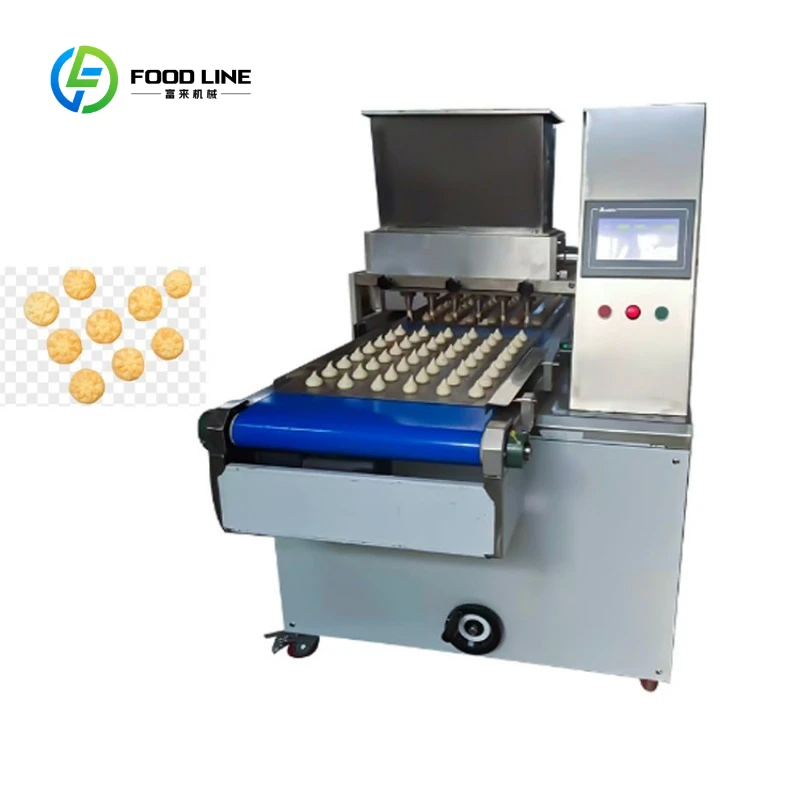 Wire Cutting Cookie Walnut Cookie Mold Maker Biscuit Cookie Production Line