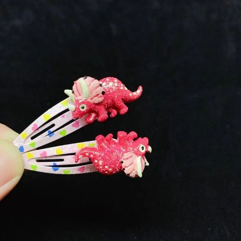 P9FE Durability Portable Hairpins Colorful Hair Clip Daily Wear Hairpin Novelty Hair