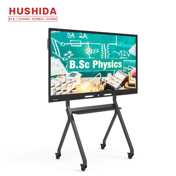 

4K 3840*2160 Multifunctional electronic smart white board 75 inch interactive whiteboard screen for sale