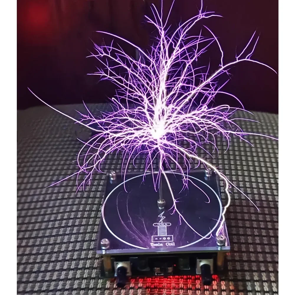 

New Tesla Coil Artificial Lightning Magnetic Storm Coil Bluetooth Music Tesla Coil