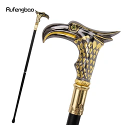 Golden Black Eagle Walking Stick Decorative Vampire Cospaly Vintage Party Fashionable Walking Cane Halloween Crosier 93cm