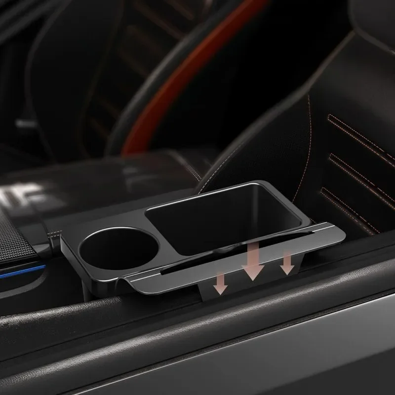 Door Storage Box For MG4 EV 2022-2024 Side Mount Organizer for Bottles Maps and Small Umbrellas