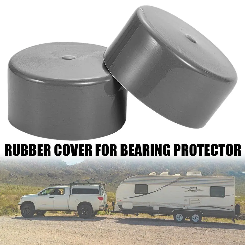 Bearing Protector Rubber Cover 1.98-inch Rubber Cover Wheel Rubber Cover Bearing Hub Automobile Cover Protection Cover Dust W0F7