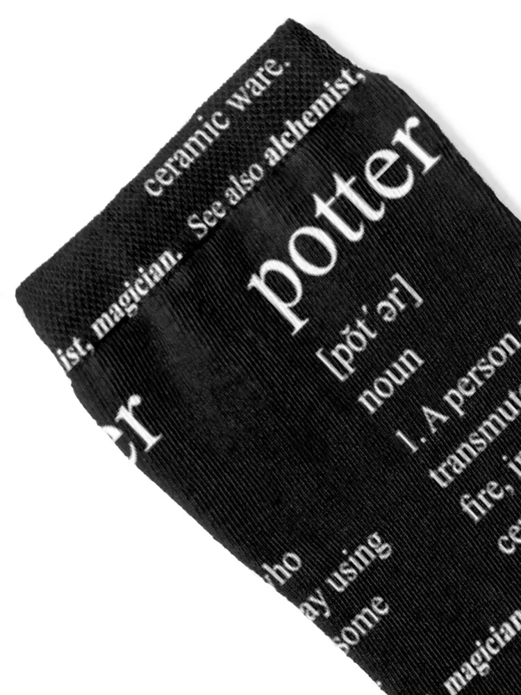 Potter Definition - Pottery Joke Socks essential Novelties anime basketball Men's Socks Women's