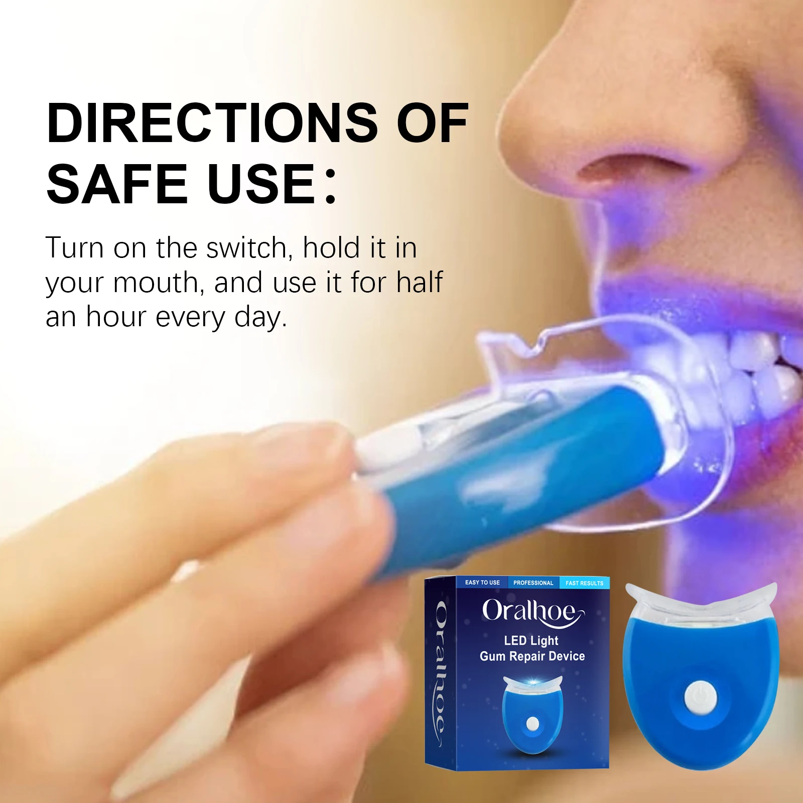 Dispositivo de Cuidado Dental  - Teeth Whitening Device reseña y precio