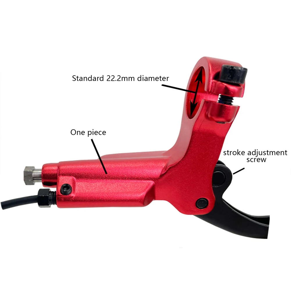 

Brand New Disc Brake E-Bike Convenient Cut Off Sets 710g Useful Brake Lever Electric Bicycle Hydraulic IS 51mm