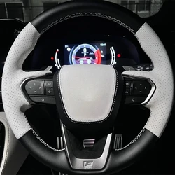 Custom Car Steering Wheel Cover For Lexus NX 250 NX260 NX350 NX350h NX450h 2022-2024 Auto Interior Accessories Steering Wrap