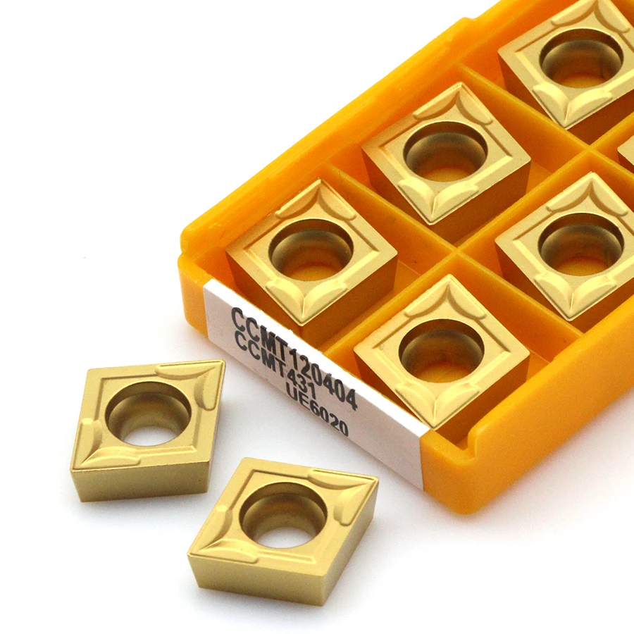 Токарный станок CCMT120404 VP15TF, твердосплавные втулки CCMT120408 VP15TF CCMT120408 UE6020 US735