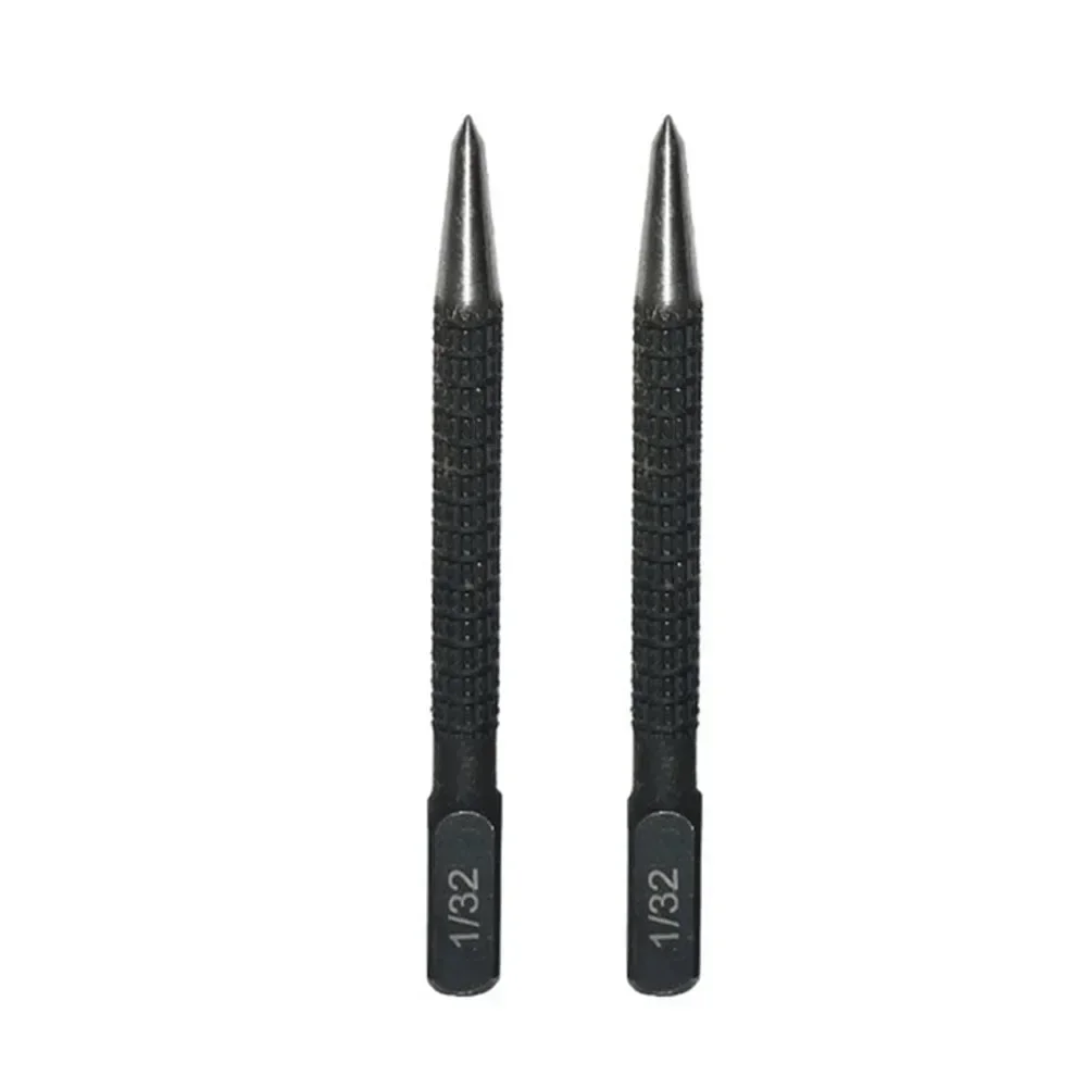 Center Punch Set 1/32 2/32 3/32 4/32 Inch Metal Center Punch For Wood Ceramic Tile Stainless Steel Metal Drilling Tool