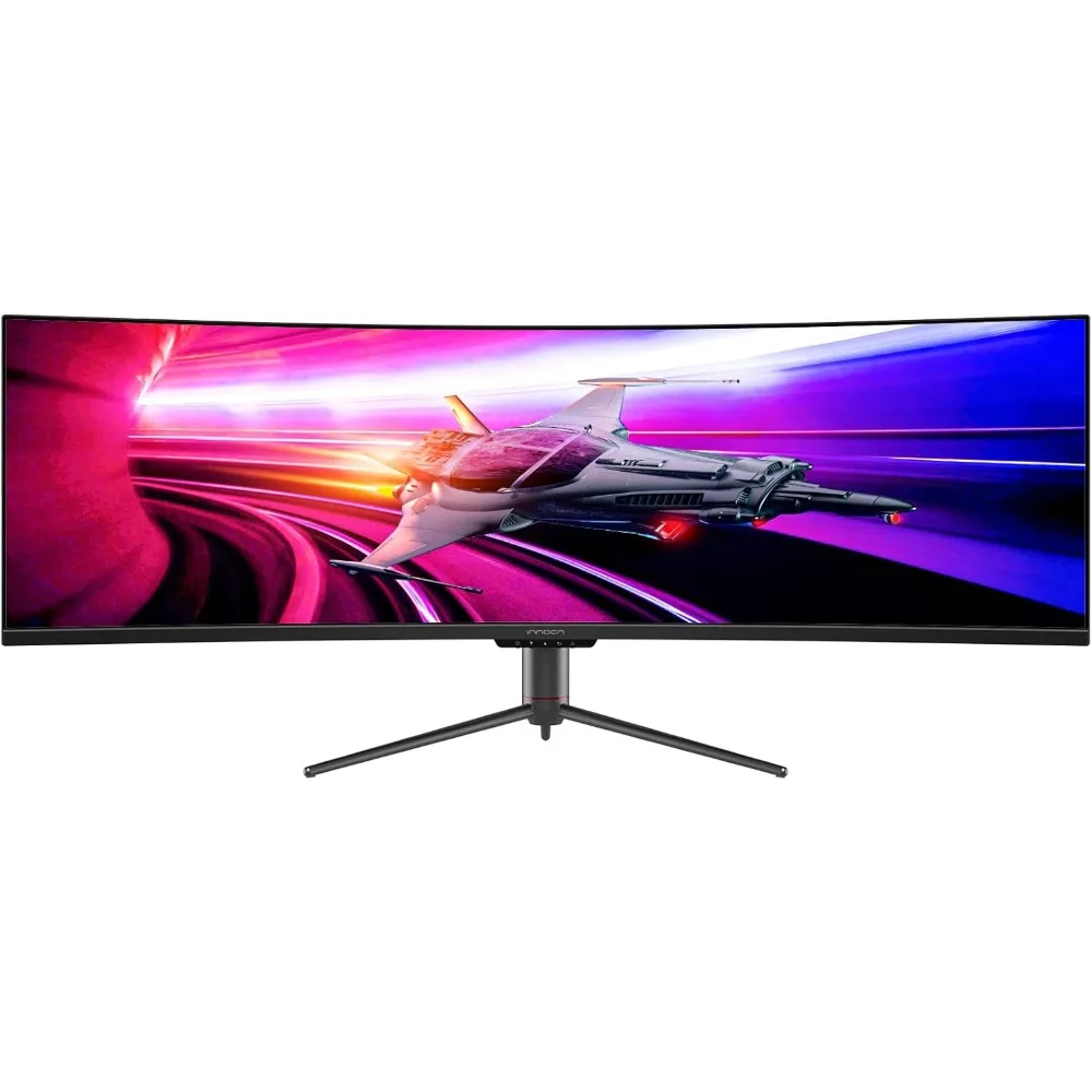 จอภาพโค้ง 49" Ultrawide Gaming 120Hz 32:9 QHD 5120 x 1440P จอคอมพิวเตอร์, R1800, 99% sRGB, HDR400, USB Type C